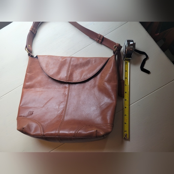 Born Brown Leather Shoulder Bag - Picture 13 of 15